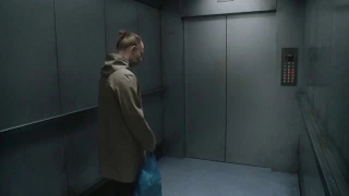 Thom Yorke takes the elevator