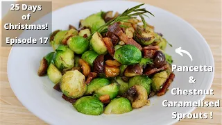 Bacon & Chestnut Caramelised Sprouts