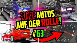 8000 RPM im M3 E30 HARTGE! - Prüfstandstag Halle77 - MARCO nimmt EURE Autos ran!