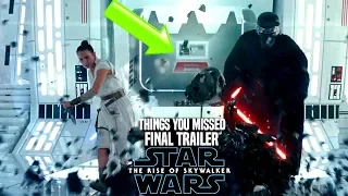 The Rise Of Skywalker Final Trailer Things You Missed! (Star Wars Episode 9 Trailer 3 Breakdown)