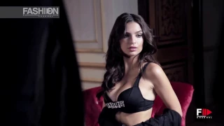 EMILY RATAJKOWSKI for YAMAMAY Backstage Christmas Collection Campaign by Fashion Channel