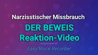 Der Beweis, das Narzissten bewusst missbrauchen! | Reaktion-Video