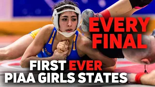 First EVER PIAA Girls High School State Wrestling Finals