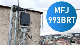 MFJ-993BRT Remote 300W automatic antenna tuner installation