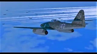 IL-2 Sturmovik: Me-262 attacking a Bombing Raid