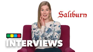 "David Fincher Has Been My Greatest Teacher" | Interview With Rosamund Pike | Saltburn | 2023