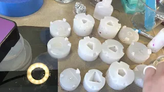Bubble free resin without a pressure pot- Tips for dice makers