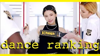 ITZY Dance Ranking (ranked by a dancer)