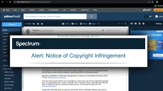 Notice of Copyright Infringement Email Letter Explained