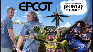 Attempting Drinking Around the World in EPCOT | Shelly Coco Walt Disney World Vlogs