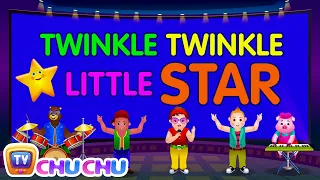 Twinkle Twinkle Little Star - Nursery Rhymes Karaoke Songs For Children | ChuChu TV Rock 'n' Roll