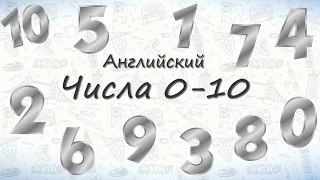 Числа на английском от 0 до 10.