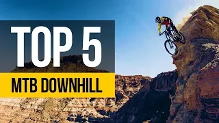 INSANE DOWNHILL TOP FIVE • Downhill Mountain Bike POV Speed Runs