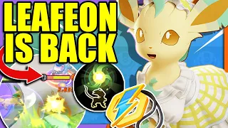 CHARGING CHARM turns LEAFEON into a TOP SPEEDSTER again | Pokemon Unite