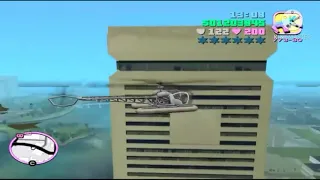 Tommy Jump from tallest building in GTA vice City