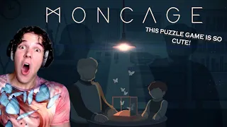 THIS PUZZLE GAME IS SO CUTE! - Moncage (Full Game Walkthrough) #1