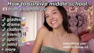 How to survive middle school *updated* || EVERYTHING you need to know