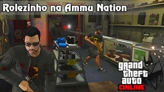 GTA V Online: Rolezinho ÉPICO dentro da Ammu Nation