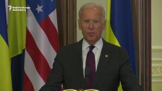 Biden Urges Ukraine To 'Root Out' Corruption