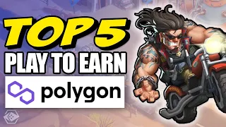 TOP 5 PLAY TO EARN Games on Polygon Right Now! - January 2024