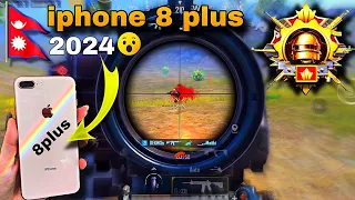 iphone 8 plus in 2024 😱 Best 4-Fingers Claw Smooth gameplay pubg mobile