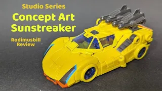 Studio Series Concept Art Sunstreaker (#111) Deluxe Figure - Rodimusbill Review