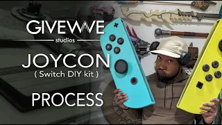 Transform your TV into a giant Nintendo Switch ( JOYCON PROCESS )