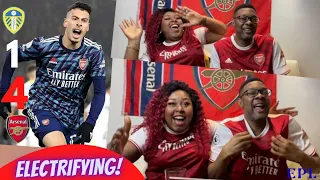 Leeds 1-4 Arsenal | Martinelli DOMINATES! Live Reactions & analysis!