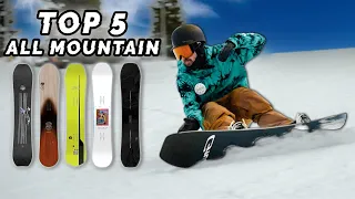 Top 5 ALL-MOUNTAIN Snowboards 2024 | Board Archive