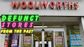 DEFUNCT RETAILS STORES IN USA You Grew up with that no Longer Exist. Life in AMERICA. #US History