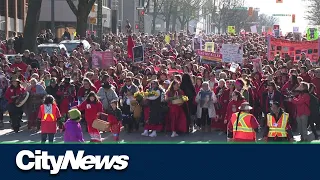 Thousands gather in Vancouver for Women's Memorial March