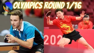 Who will win? Ma Long vs Simon Gauzy | Round 16 Olympics