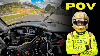 Porsche Cup Testday at Spa-Francorchamps