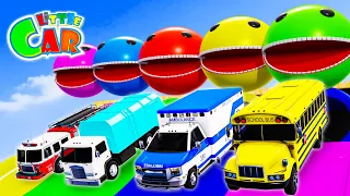 Wheels On The Bus + More Baby songs | Color Soccer Ball Play | Kids Songs & Nursery Rhymes