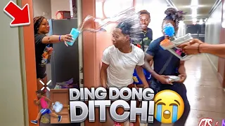 SUPER EXTREME DING DONG DITCH COLLEGE EDITION! PART 6 | MOTIONMAFIA 💫