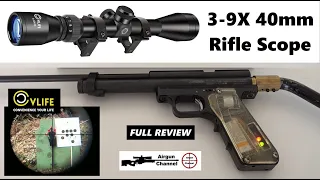 CV Life Scope on World's Most Expensive Air Rifle (Full Review) 3-9X40 CVLife Rifle Scope