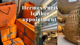 My Hermes Paris Leather (Lottery) appointment April 2023 : Storytime