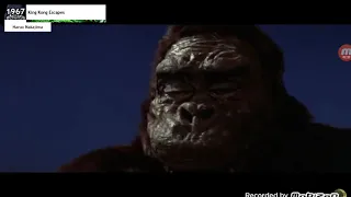 Evolution of king kong