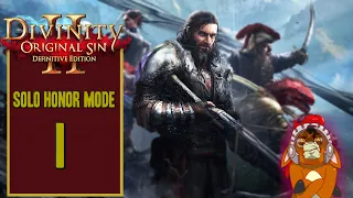 Divinity Original Sin 2 gameplay - Honor Mode (Solo Lone Wolf) - Ep 1.