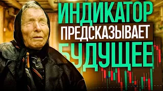 Индикатор ПРЕДСКАЗЫВАЕТ будущее // Бинарные опционы стратегия // Трейдинг обучение