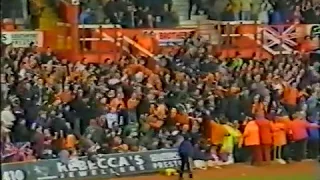 Blackpool 3 V Carlisle United 1 Saturday 23rd March 1996 Division 2