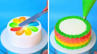 Simple & Quick Jelly Cake Decorating Tutorials for Everyone | So Yummy Cake Decorating Recipes