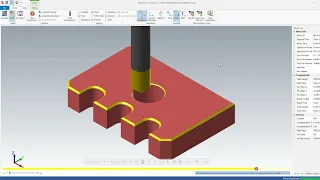 Chamfer 2D in MasterCam Milling