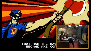 Axe Cop creator Ethan Nicolle reacts to new Axe Cop video game