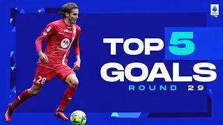 A stunning volley from Andrea Colpani | Top 5 Goals by crypto.com | Round 29 | Serie A 2022/23