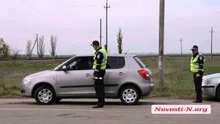 Видео "Новости-N": Николаевских правоохранителей учили отбивать атаки на блок-посты