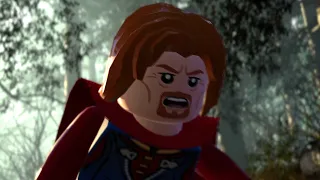 Boromir tries to take the Ring from Frodo (Lego Lord of the Rings)