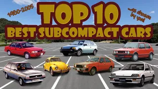 Here are the top 10 best subcompact cars as chosen by you!