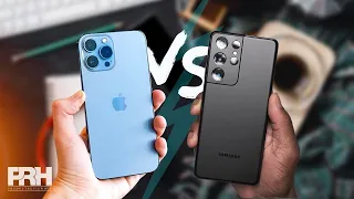 iPhone 13 Pro Max vs  Samsung Galaxy S21 Ultra  Who wins