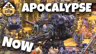 Репорт | Warhammer 40k | Apocalypse | Chaos & Tau VS Ultramarines | 40k pts в Warhammer40k | Часть 1